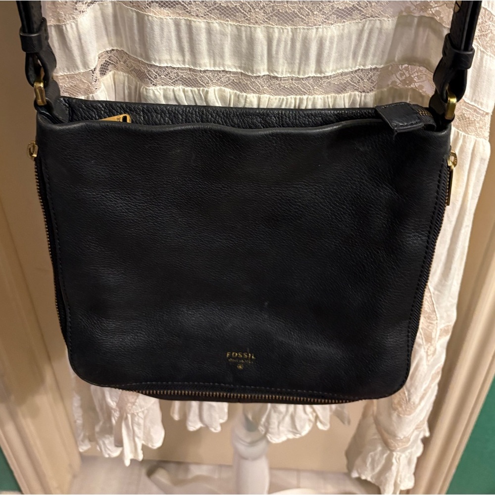 Fossil Black Crossbody Bag